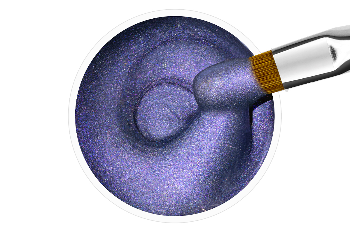 Jolifin Cat-Eye colour gel purple dust 5ml
