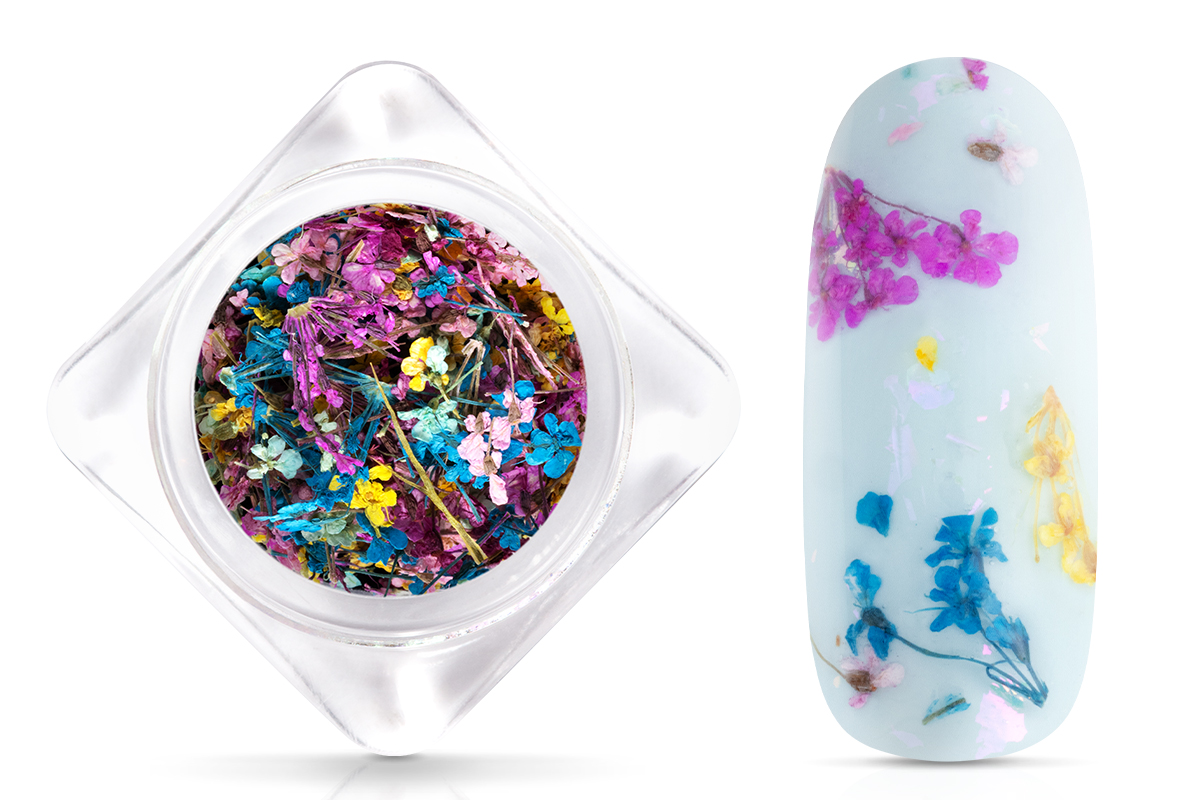 Jolifin Dried Flowers - Mini flowers colourful mix
