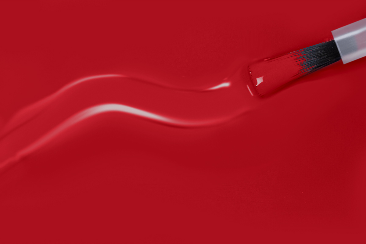 Jolifin LAVENI Shellac - red hearts 10ml