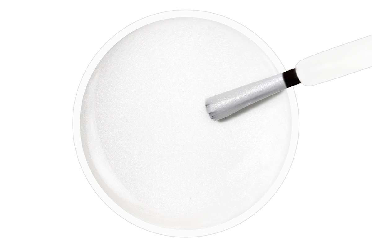 Jolifin Stamping-Lack - white pearl 12ml