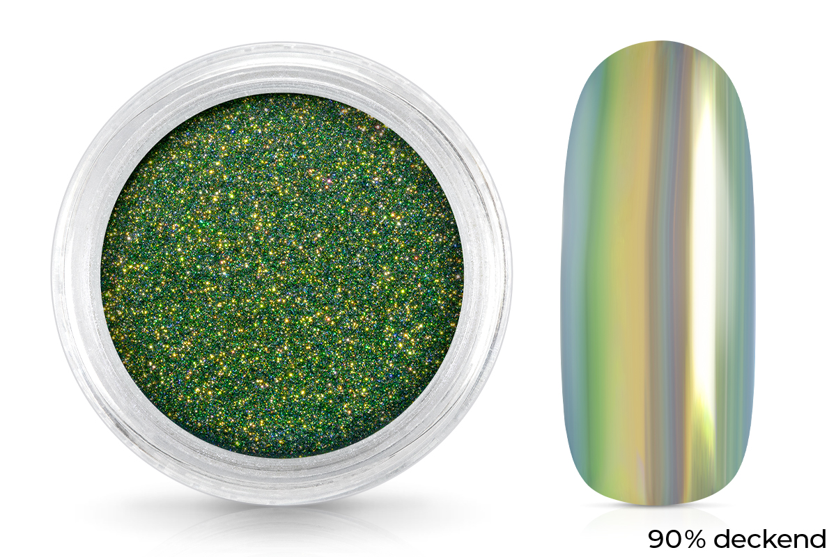 Jolifin Mirror-Chrome Pigment - FlipFlop Hologram green