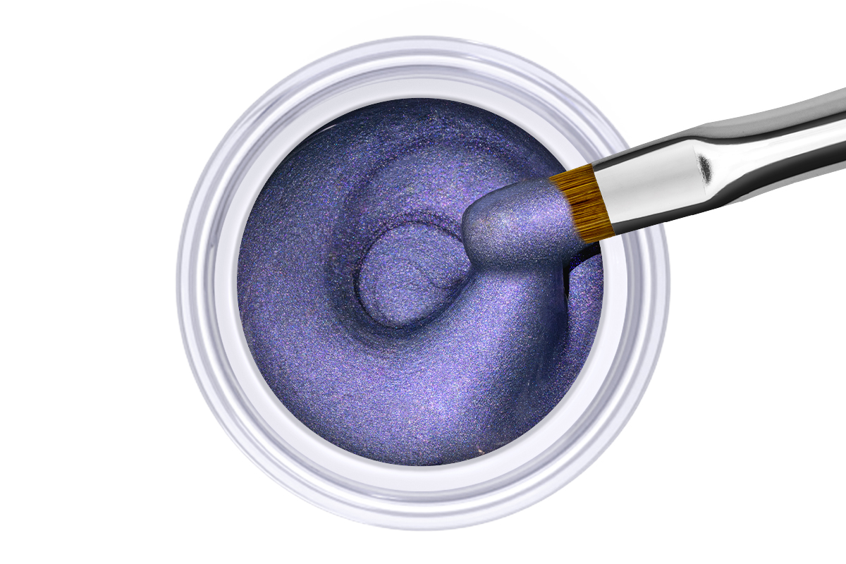 Jolifin Cat-Eye Farbgel purple dust 5ml