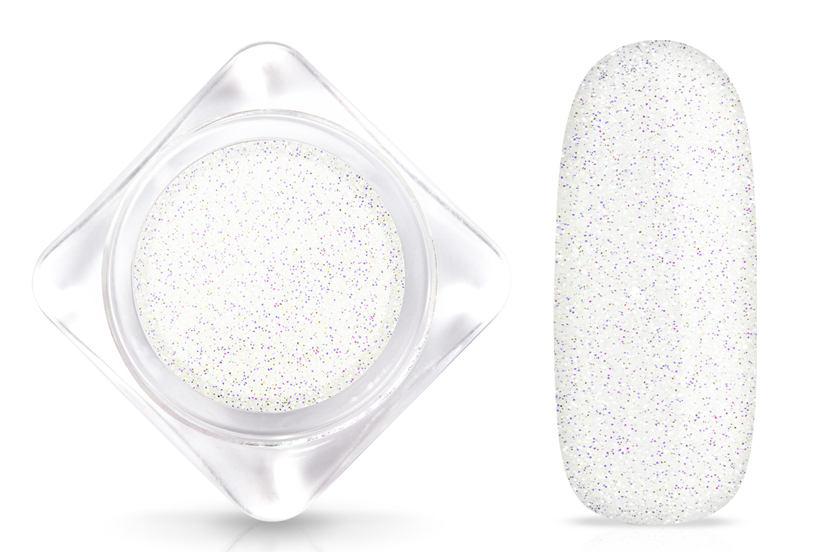 Jolifin White Sparkle Powder irisierend fein