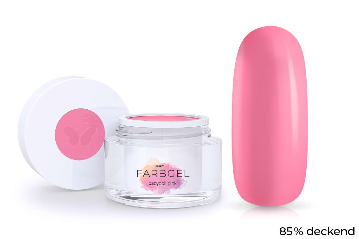 Jolifin Farbgel - babydoll pink 5ml