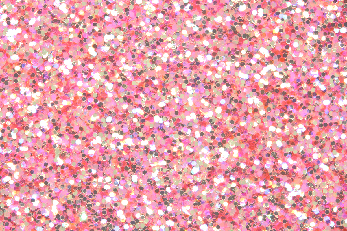 Jolifin glitter powder pink-coral