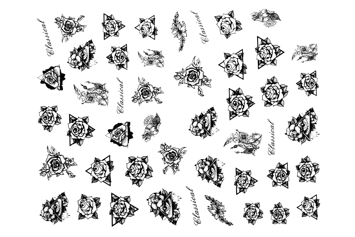 Jolifin LAVENI XL Sticker - Flowers Nr. 14