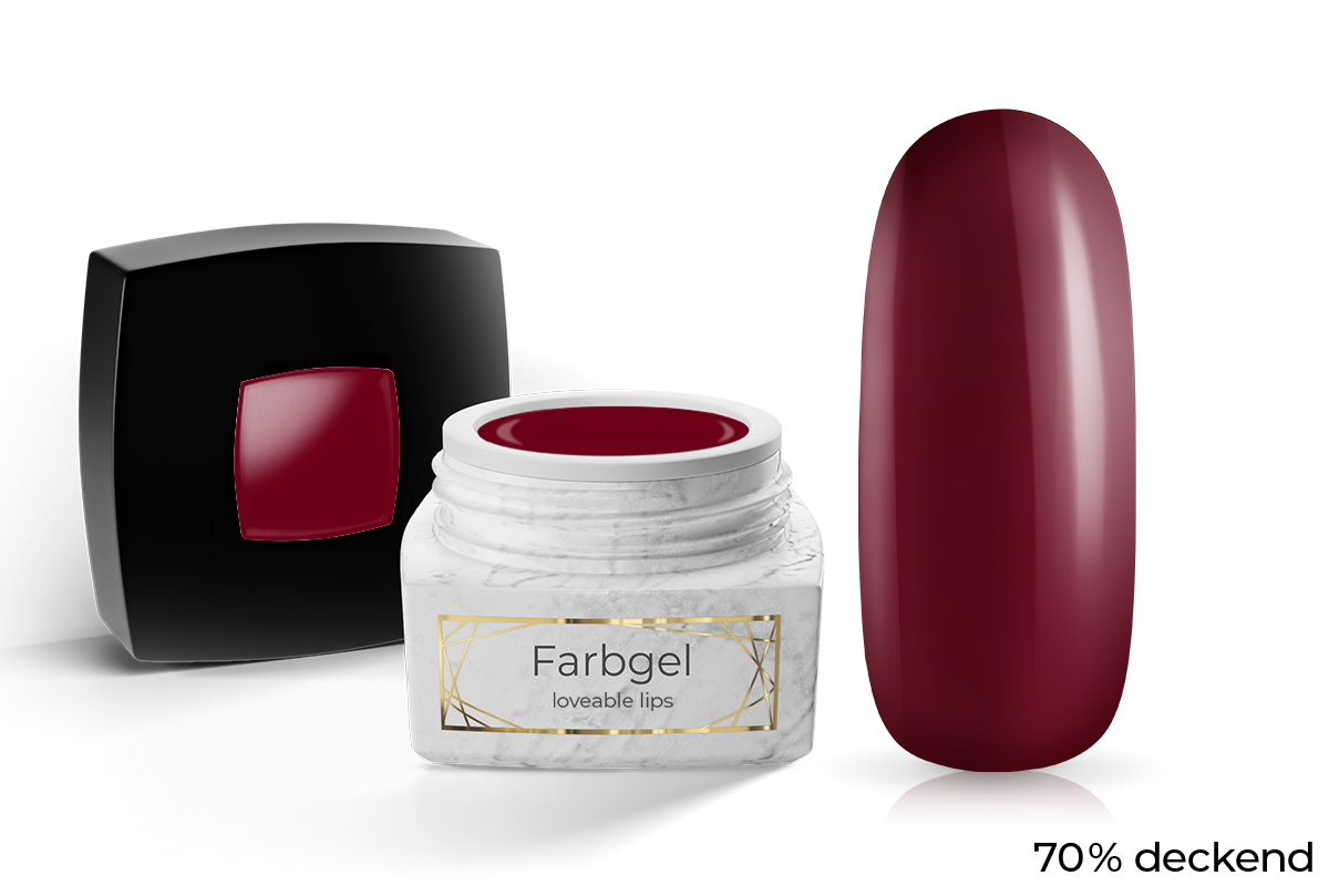 Jolifin LAVENI PRO Farbgel - loveable lips 5ml