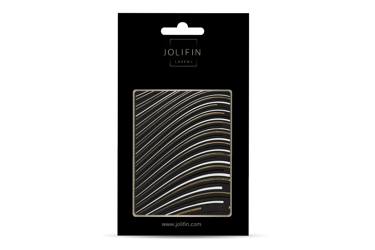 Jolifin LAVENI XL Sticker - black & white Nr. 14