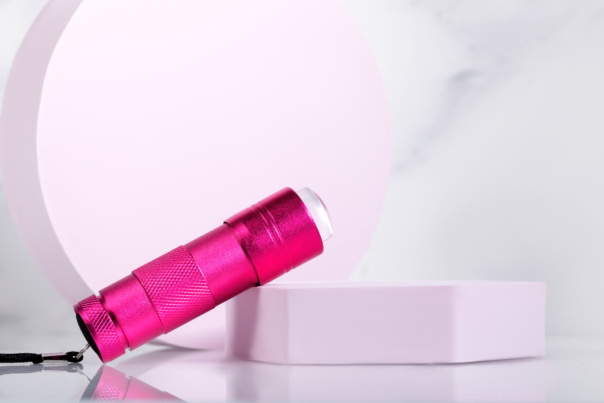 Jolifin LAVENI LED-Lichthärtungsgerät - EasyFix pink