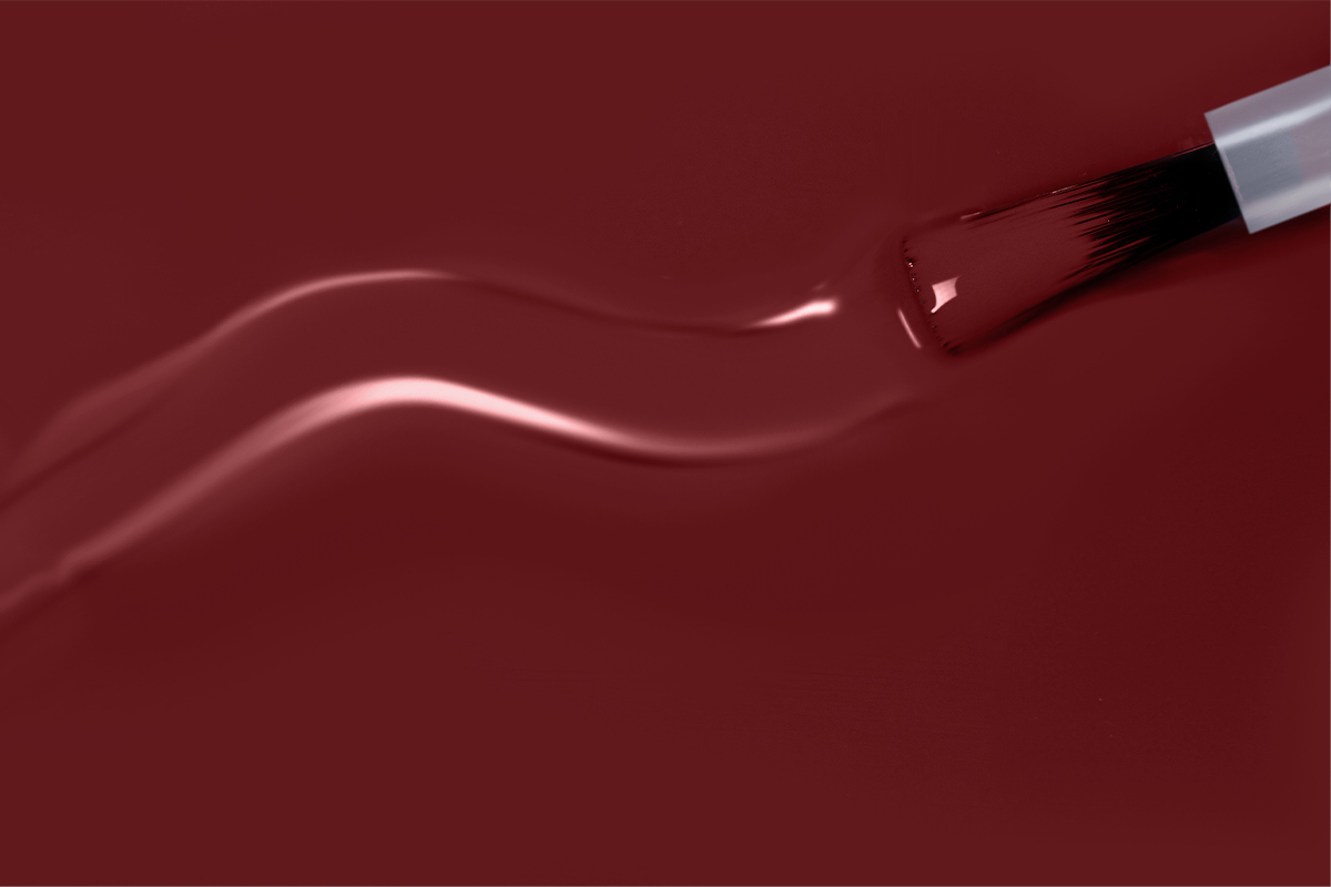Jolifin LAVENI Shellac - midnight merlot red 10ml