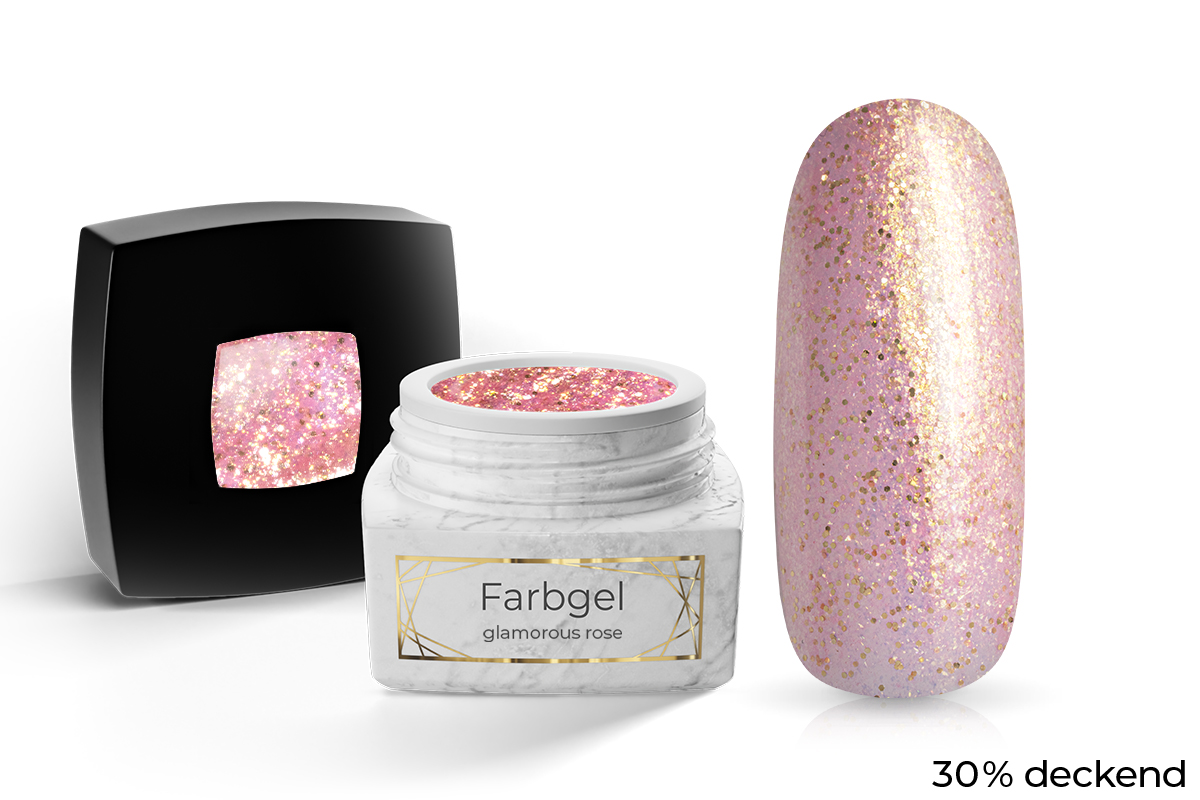 Jolifin LAVENI PRO Farbgel - glamorous rose 5ml