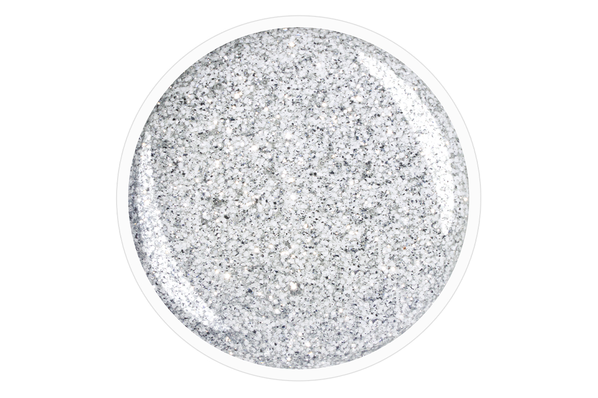 Jolifin LAVENI Shellac Fineliner - silver-white Glitter 10ml