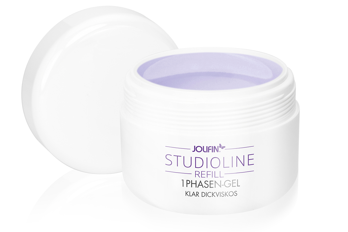 Jolifin Studioline Refill - 1Phasen-Gel klar dickviskos 250ml