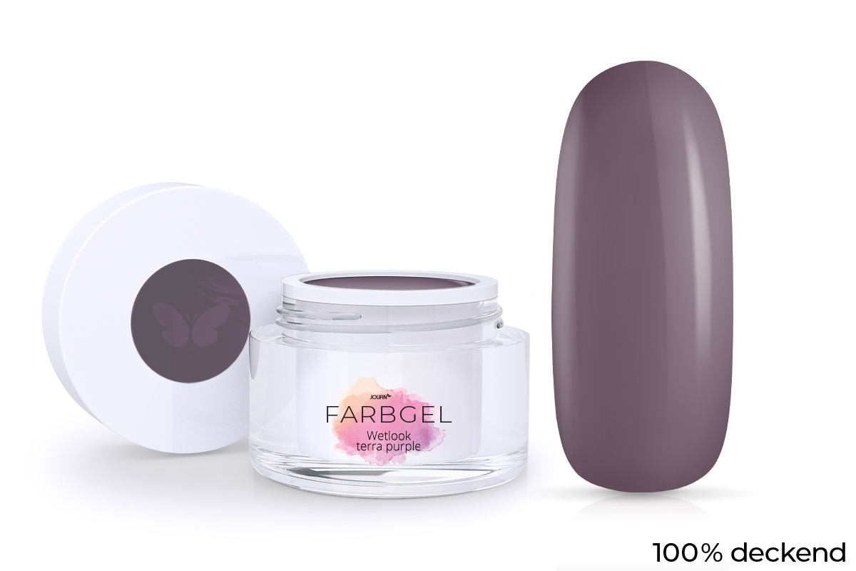 Jolifin Wetlook colour gel terra purple 5ml