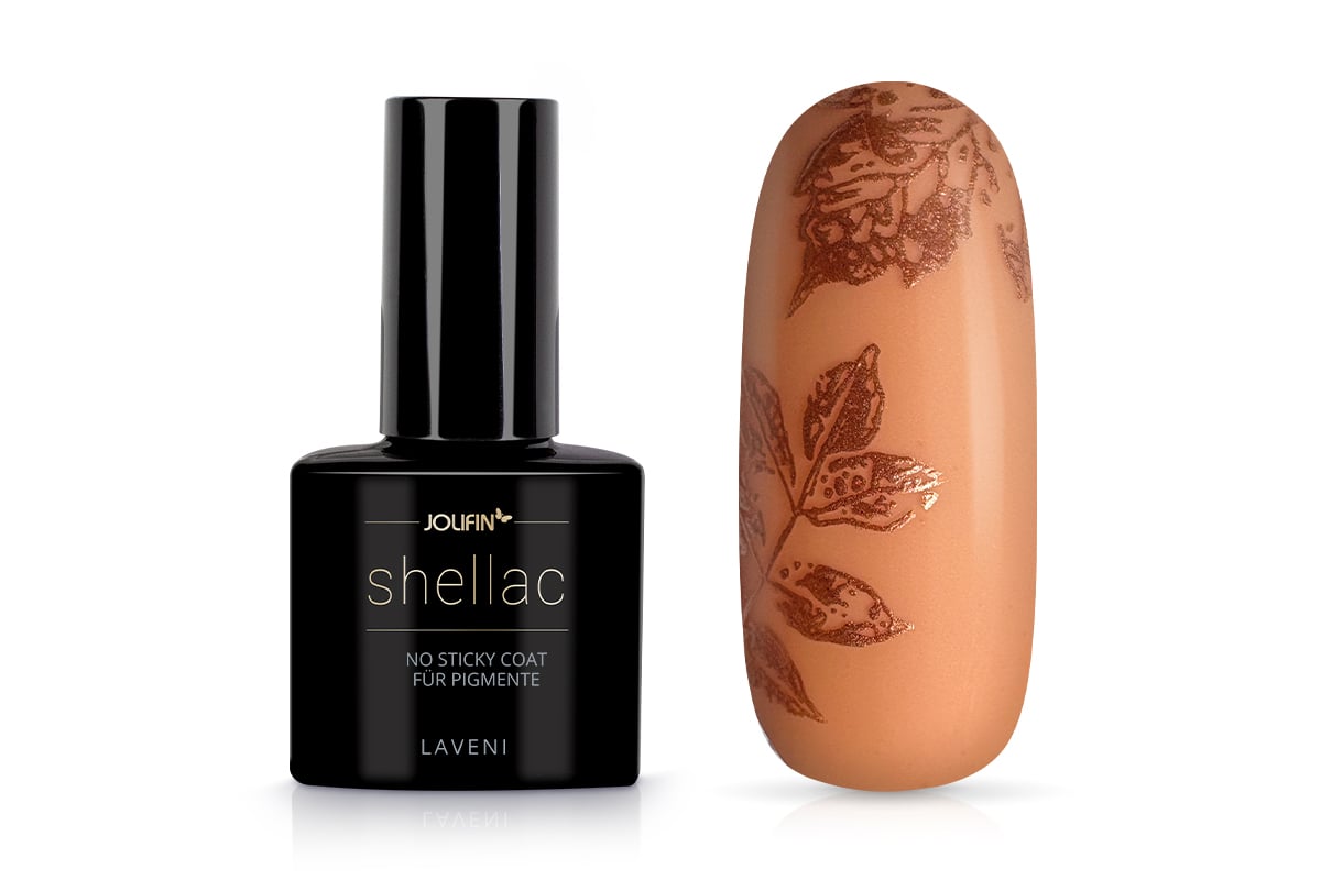 Jolifin LAVENI Shellac - No Sticky Coat für Pigmente 10ml