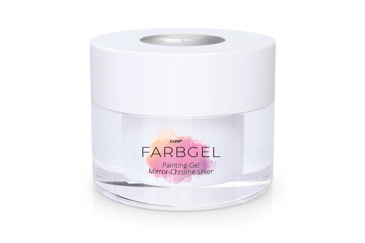 Jolifin Painting-Gel - Mirror-Chrome silver 5ml