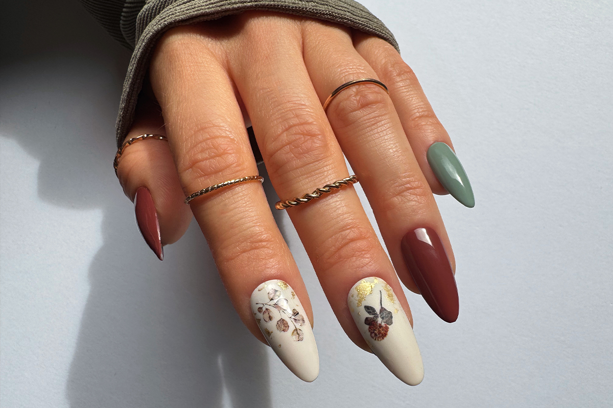 Jolifin LAVENI Shellac - nude-olive 10ml