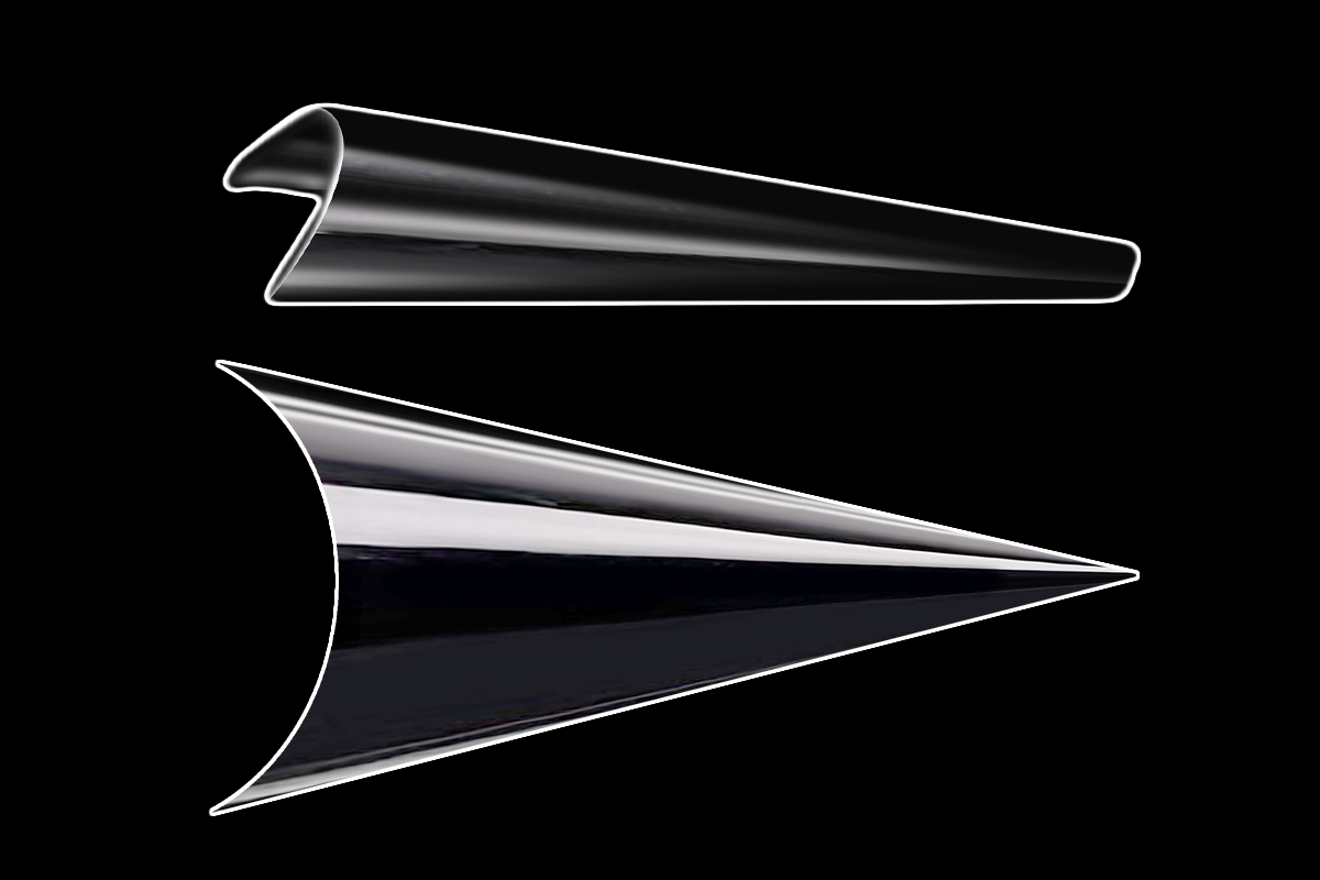 Jolifin 500 Tipbox classic Stiletto clear