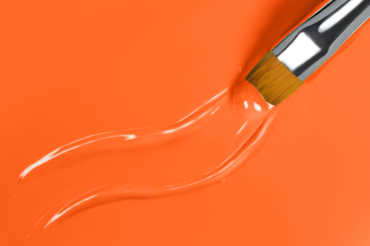 Jolifin LAVENI PRO Farbgel - hot neon-orange 5ml