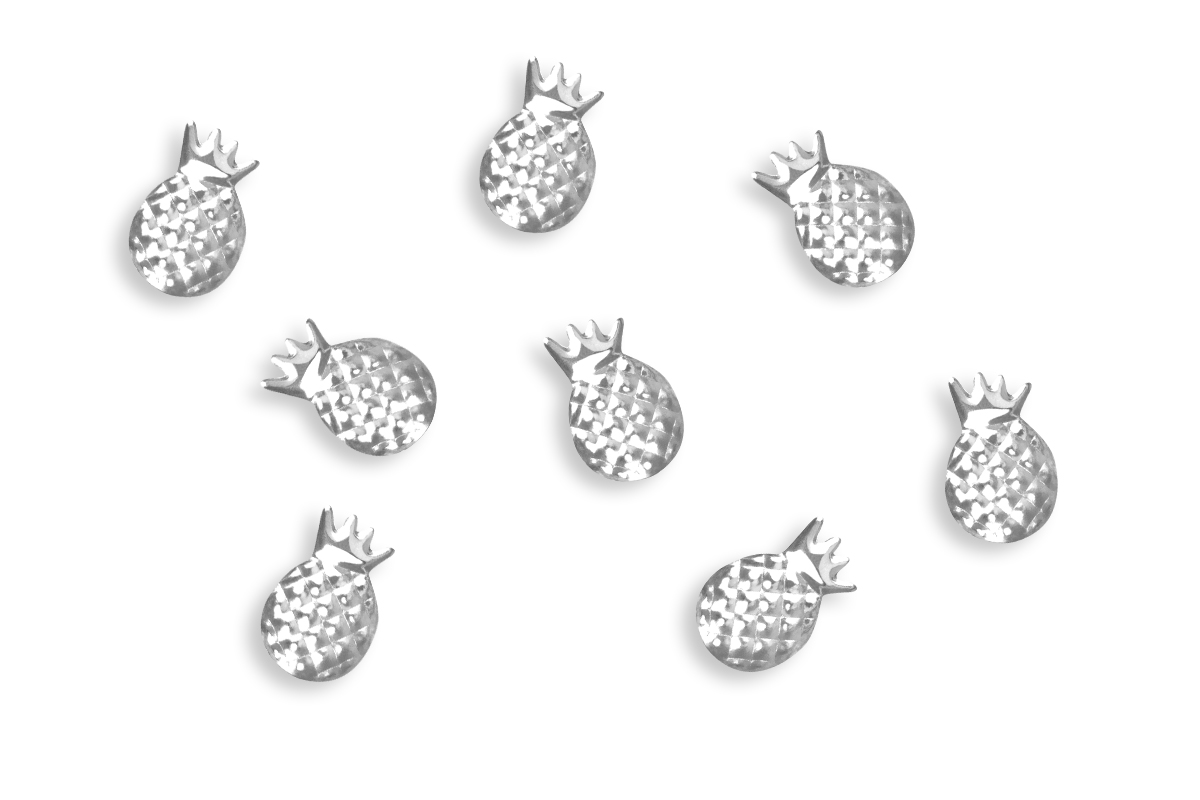 Jolifin Overlay - Ananas klein silber