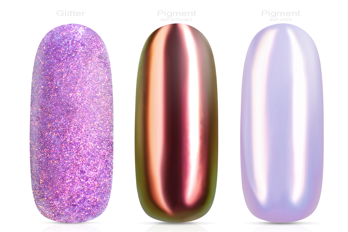 Jolifin Bio Glitter & Pigment - Magic pink Aurora
