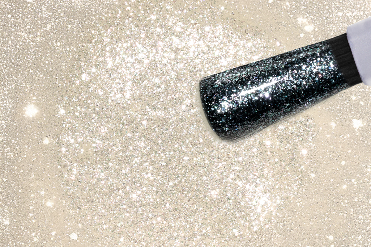 Jolifin LAVENI Shellac PeelOff - Dual-Coat silver elegance 10ml