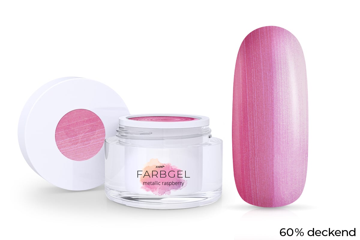 Jolifin Farbgel metallic raspberry 5ml