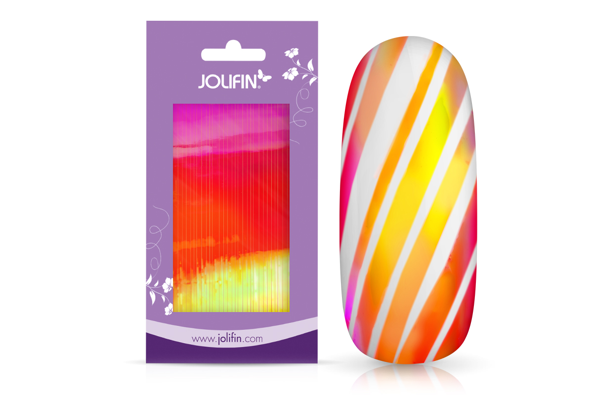 Jolifin Mermaid Sticker - Stripes fire