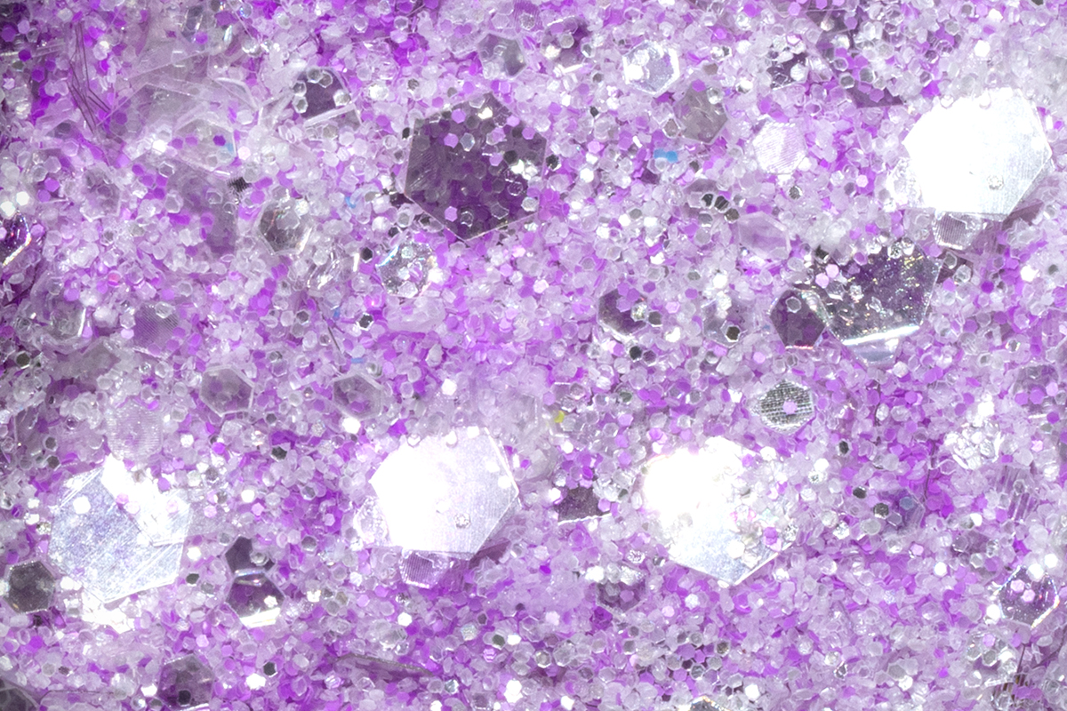 Jolifin LAVENI Crystal Glitter - pastell neon-purple