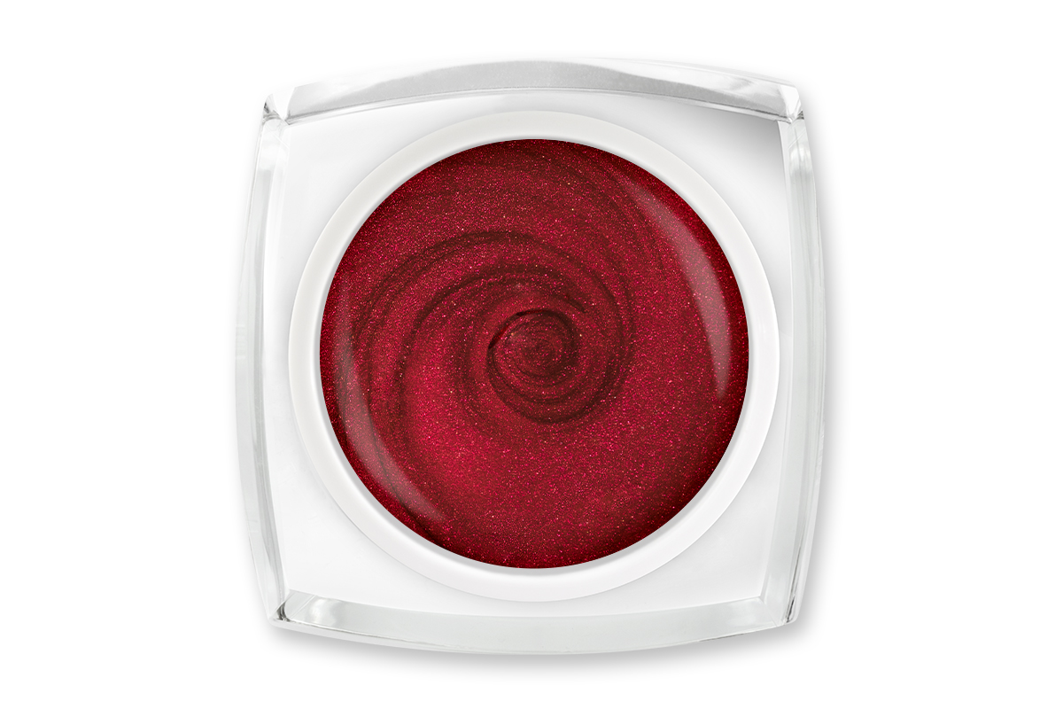 Jolifin LAVENI Farbgel - metallic red 5ml