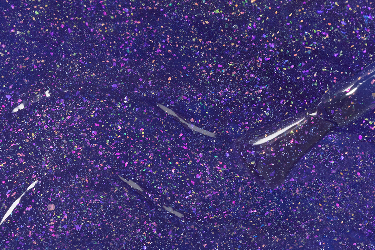 Jolifin LAVENI Shellac - Thermo purple universe 10ml