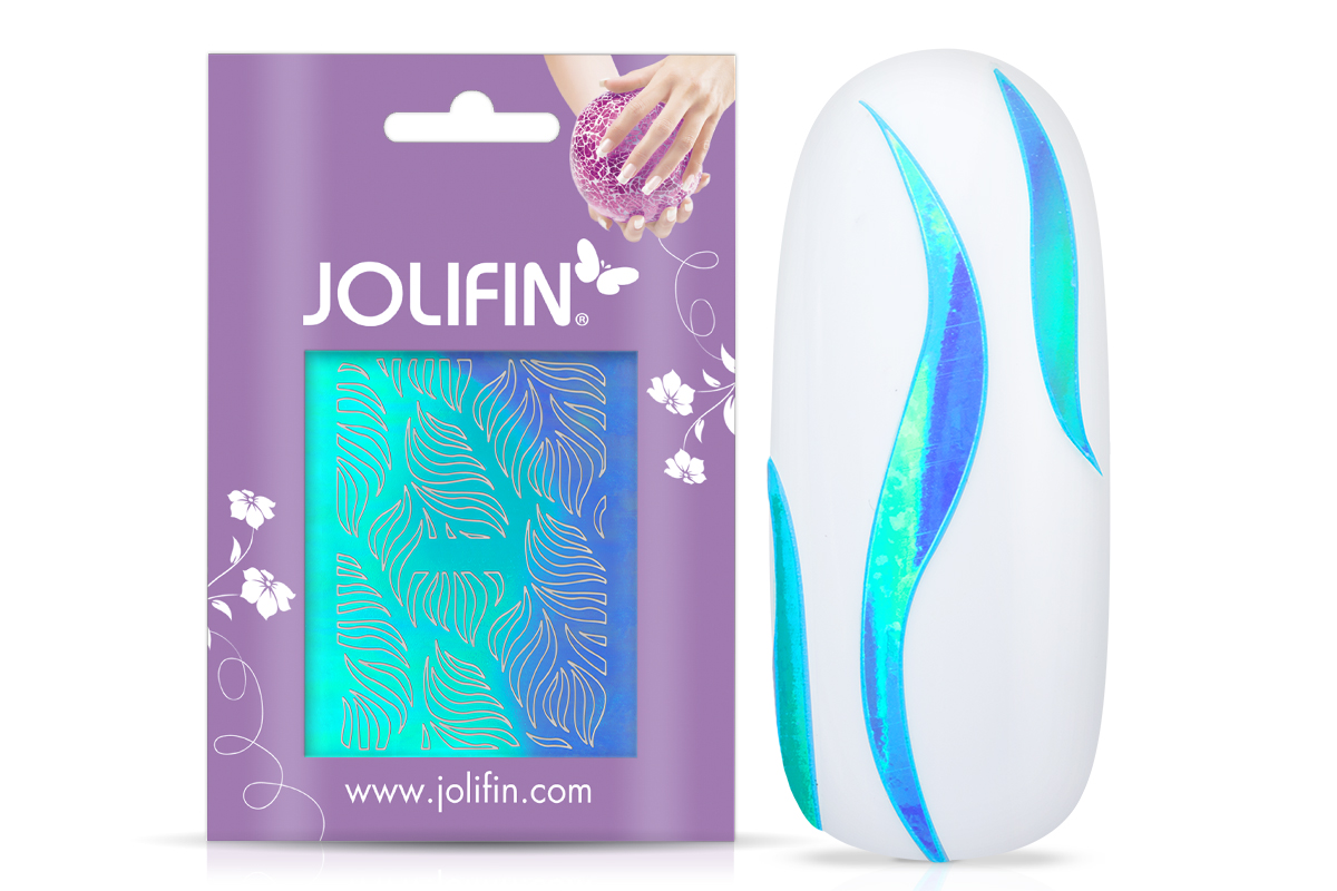 Jolifin Hologramm Sticker - Waves ice