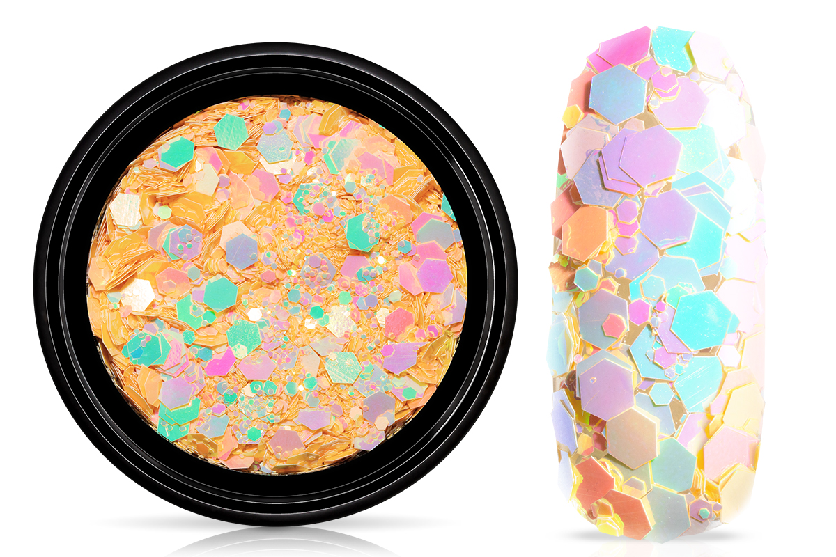 Jolifin LAVENI Chameleon Glittermix - sunny