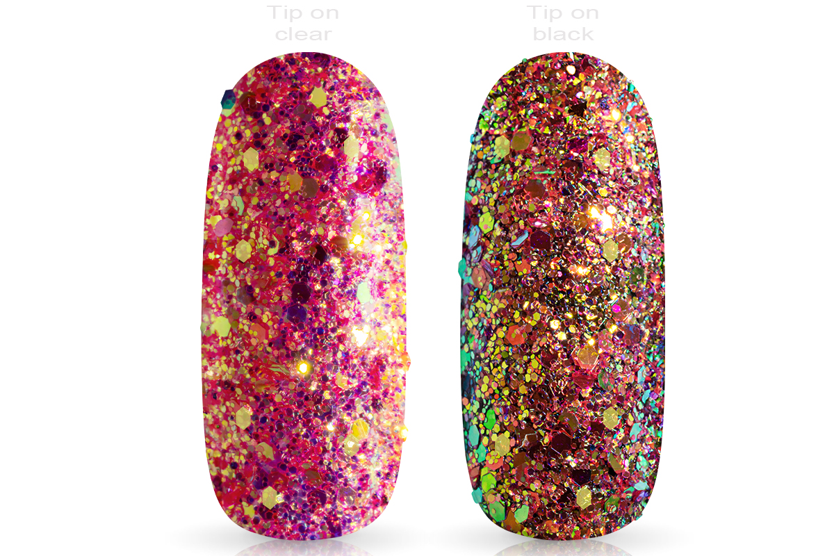 Jolifin LAVENI Glitter Powder - red sunshine