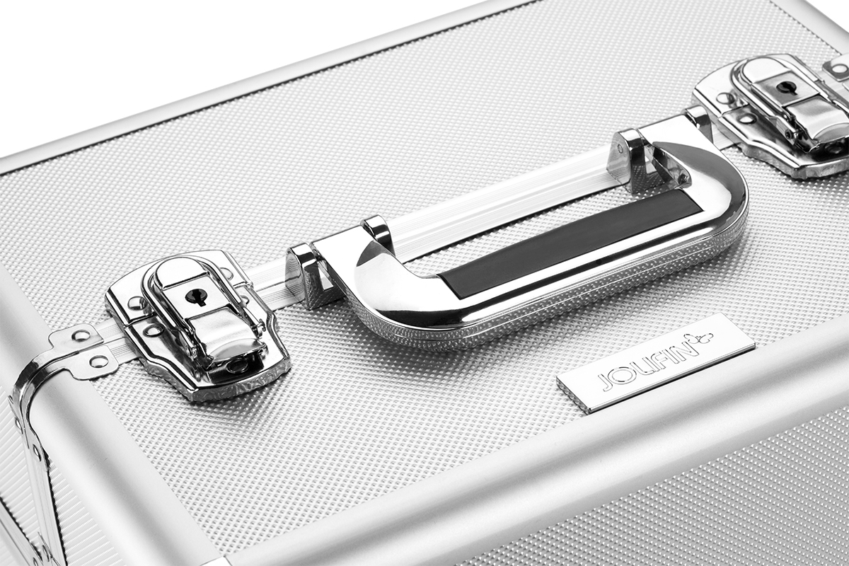 Jolifin Mobile Cosmetic Case silver