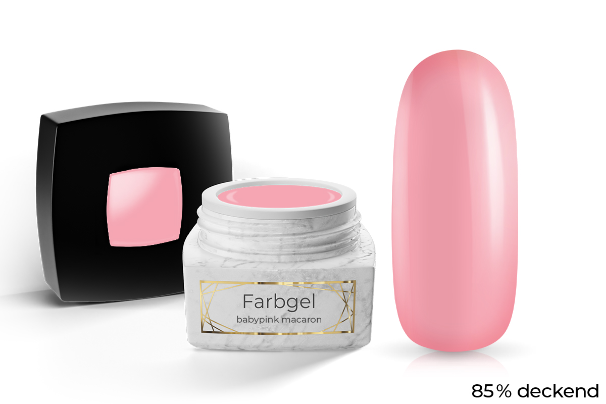 Jolifin LAVENI PRO Farbgel - babypink macaron 5ml
