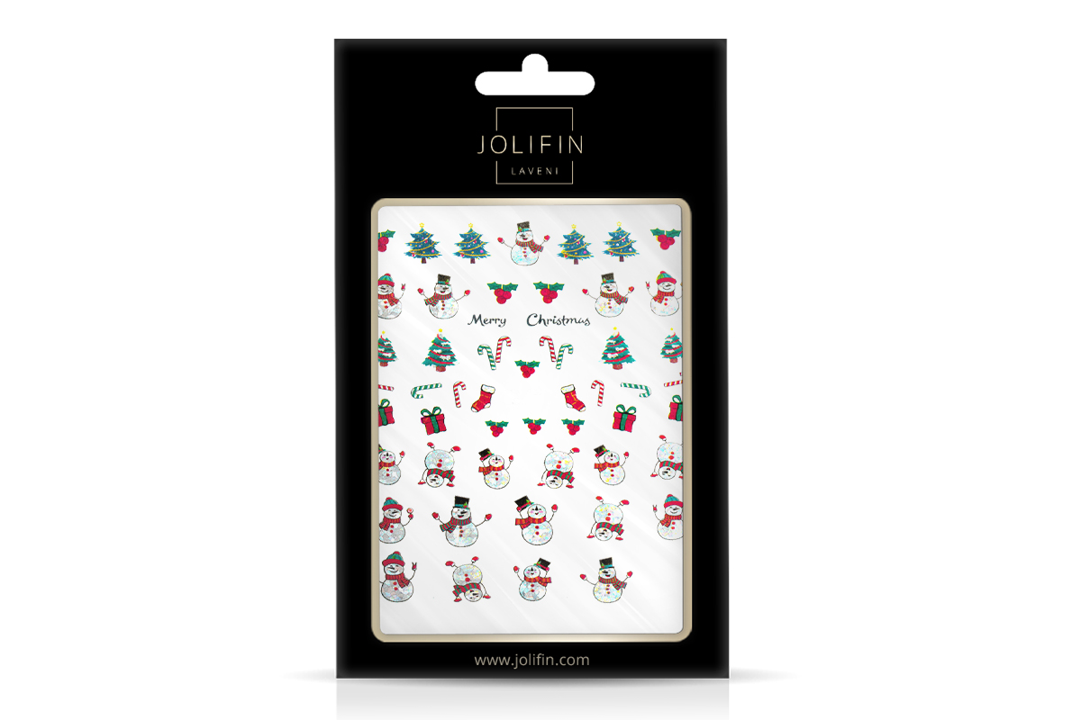 Jolifin LAVENI XL Sticker - hologramm christmas Nr. 4