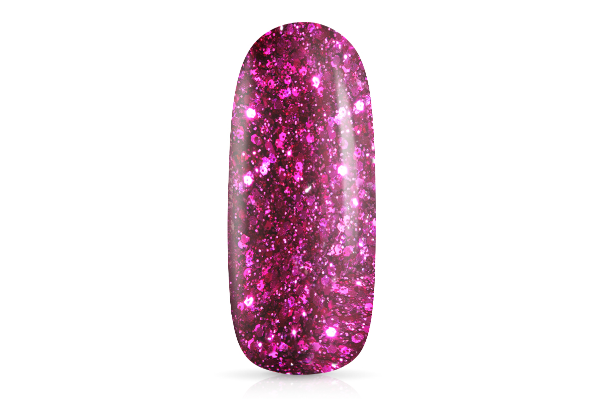 Jolifin LAVENI Farbgel - fuchsia Glitter 5ml