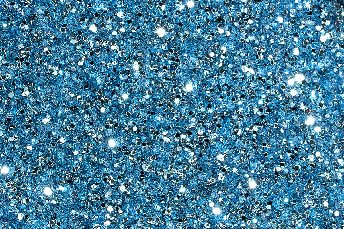 Jolifin Glitterpuder - babyblue