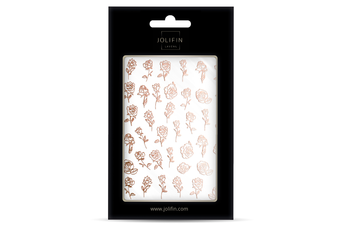 Jolifin LAVENI XL Sticker - rosé-gold Nr. 1