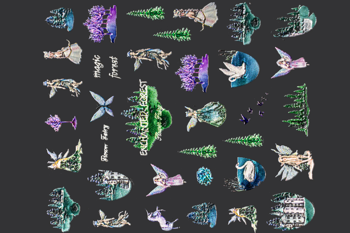 Jolifin LAVENI 3D Sticker - No. 111