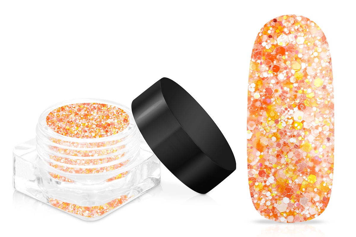 Jolifin LAVENI Crystal Glitter - juicy orange