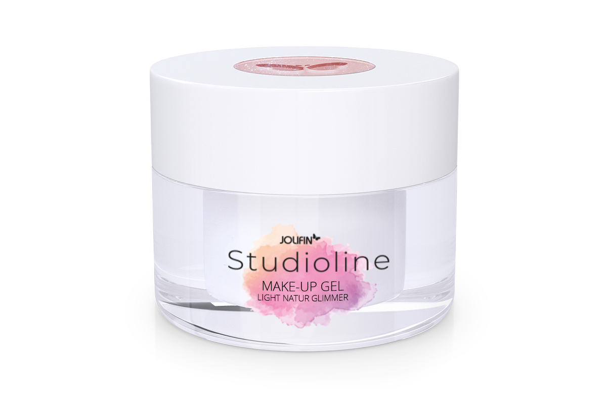 Jolifin Studioline - Make-Up Gel light natur Glimmer 30ml