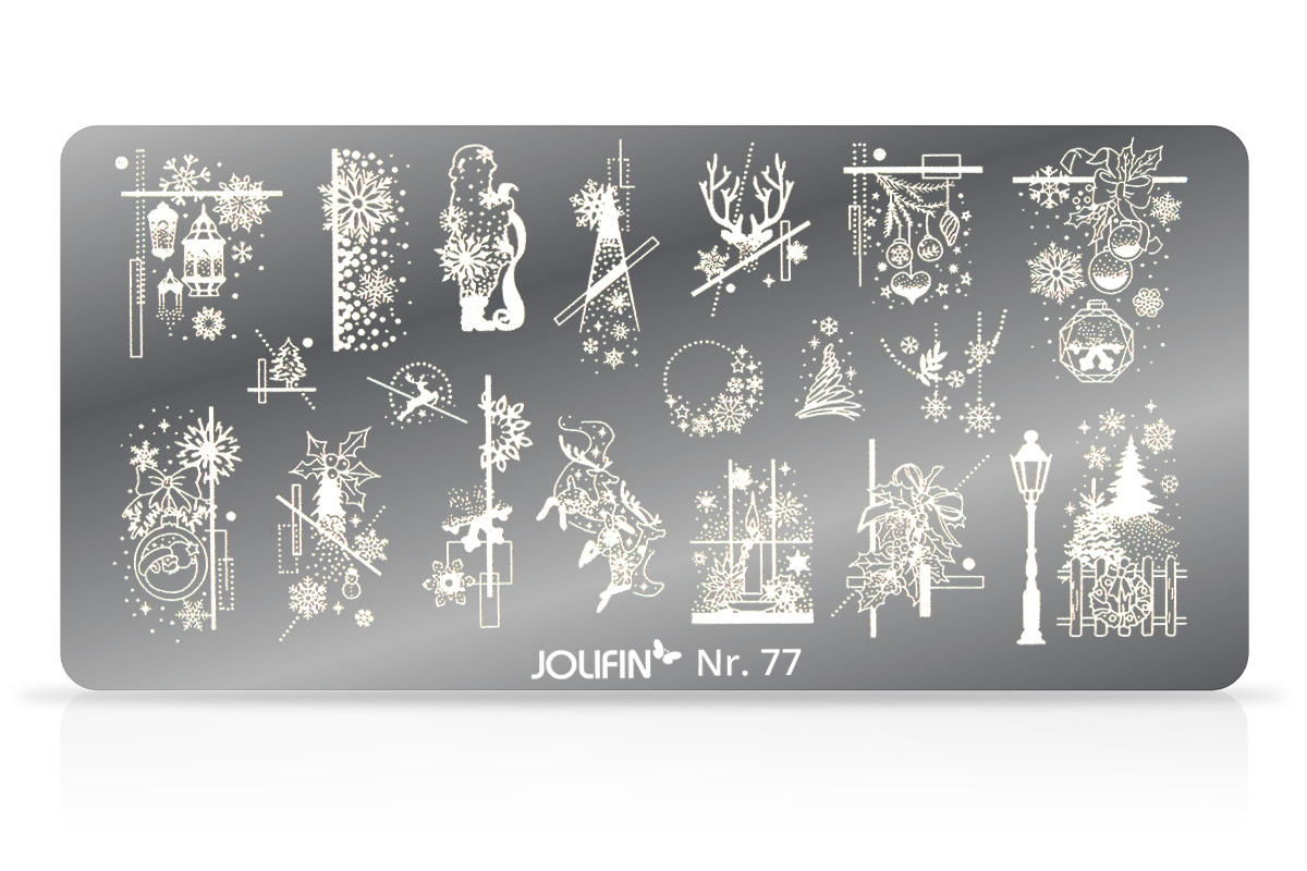 Jolifin Stamping-Schablone Nr. 77