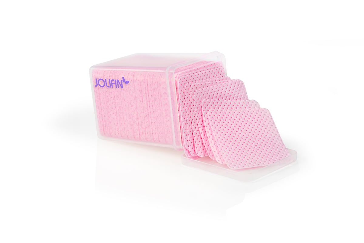 Jolifin Zelletten - rosa extra dünn 200 Stück (fusselfrei)