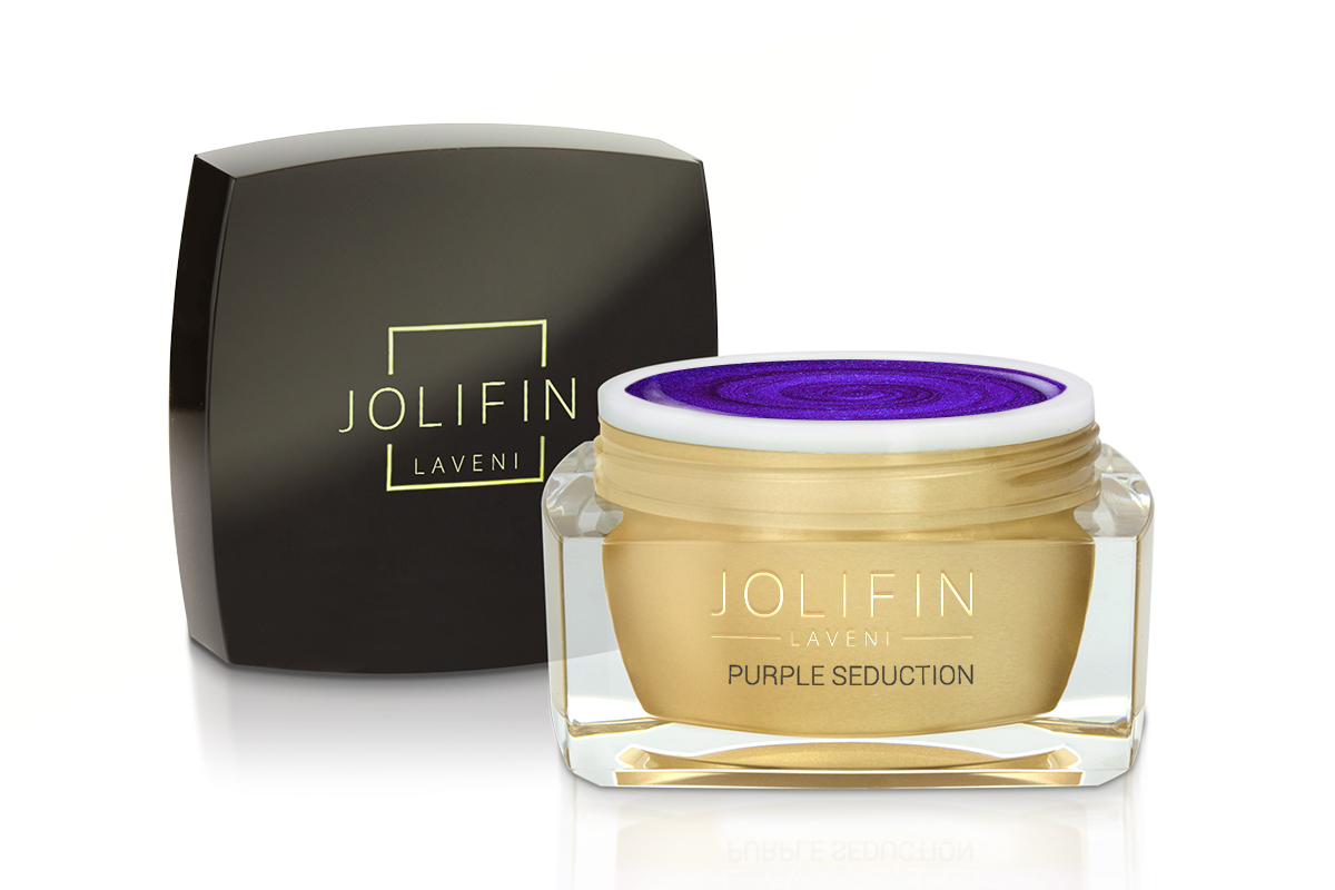 Jolifin LAVENI Farbgel - purple seduction 5ml