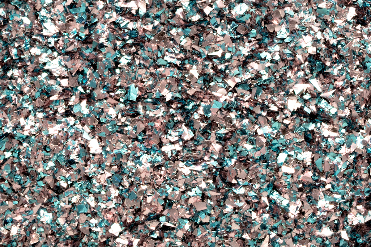 Jolifin LAVENI Elegance Dust Flakes - mint & silver