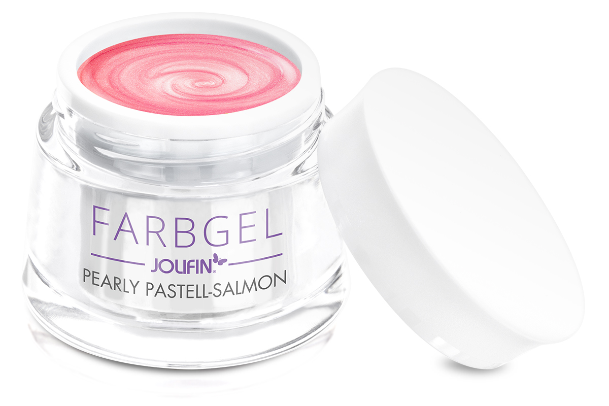 Farbgel pearly pastell-salmon 5ml