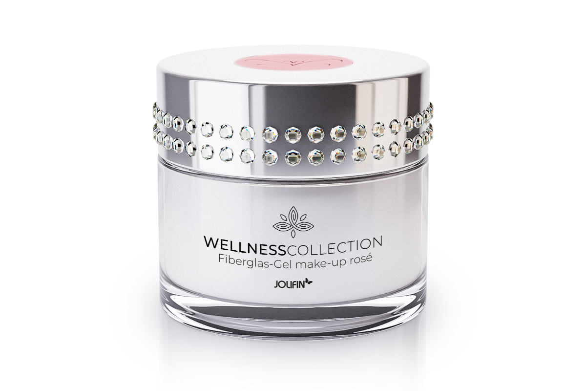 Jolifin Wellness Collection - Fiberglas-Gel make-up rosé 30ml