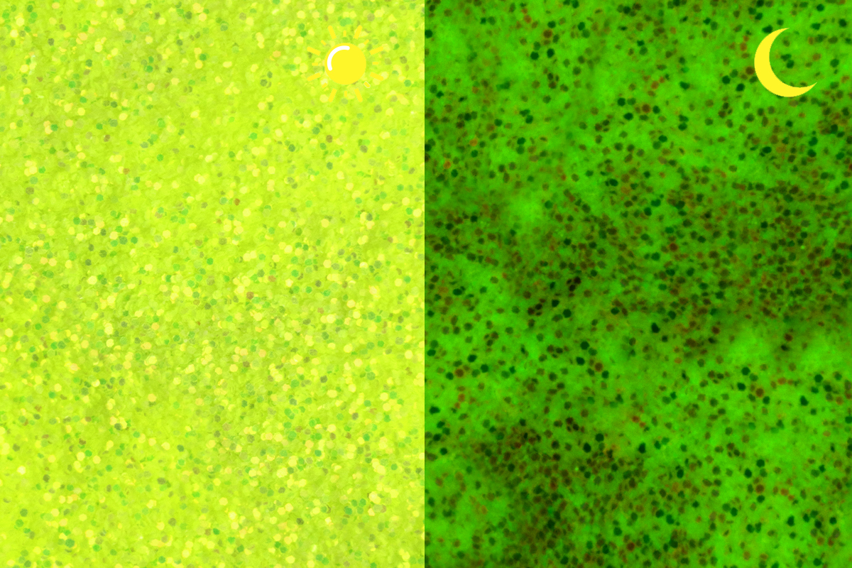 Jolifin LAVENI Nightshine Glitter - neon-yellow